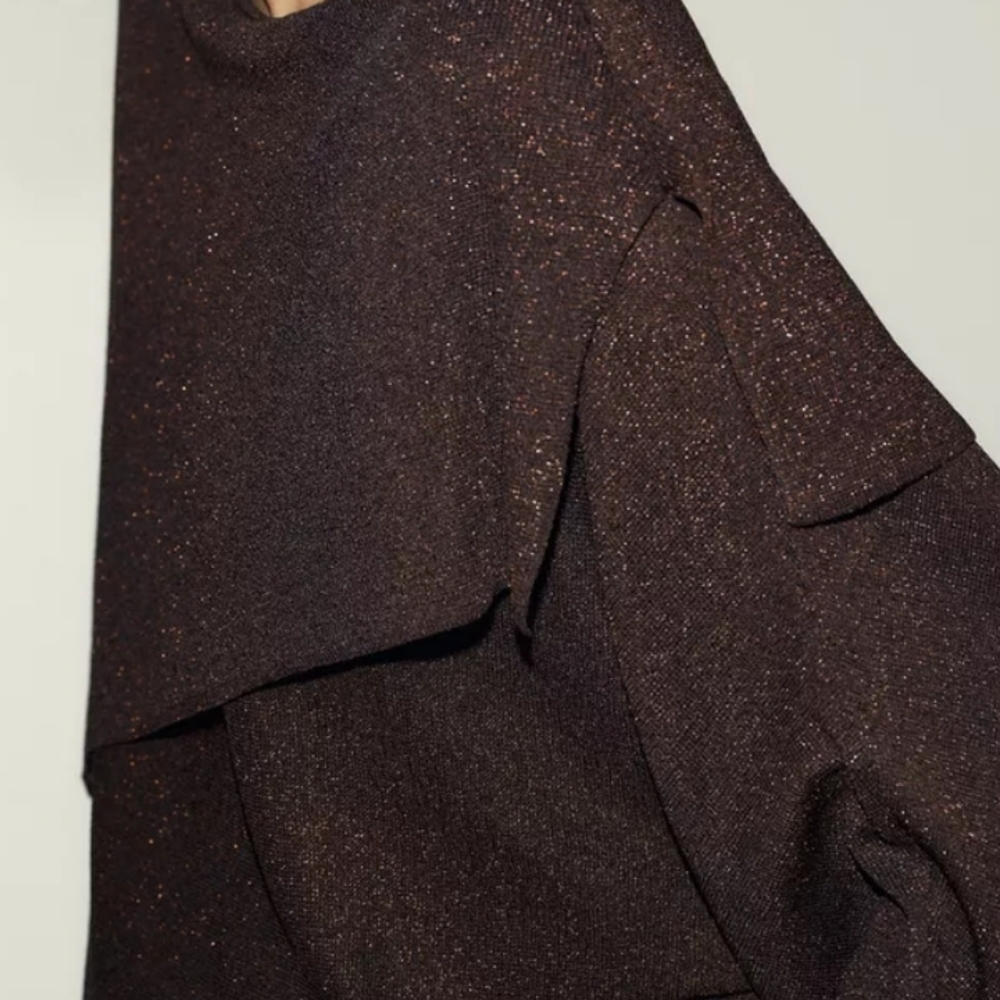Zara MetallIic Thread Top - Picture 6 of 8